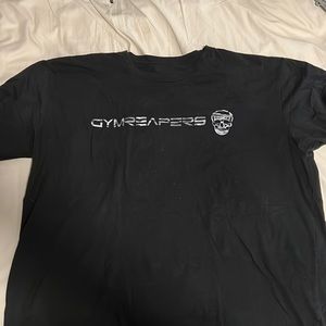 Gymreapers large black tee. XL. Work several times. Like new.